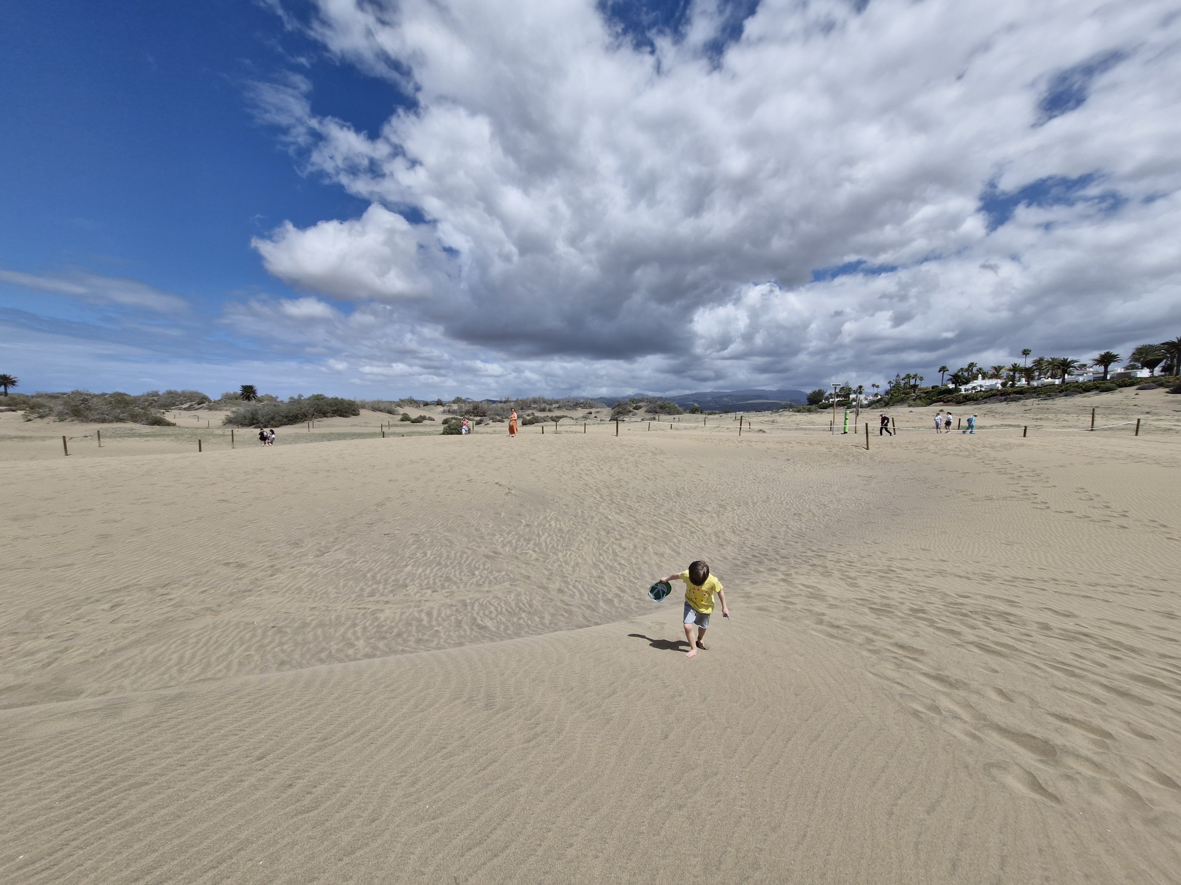Wydmy Maspalomas — spacer po wydmach