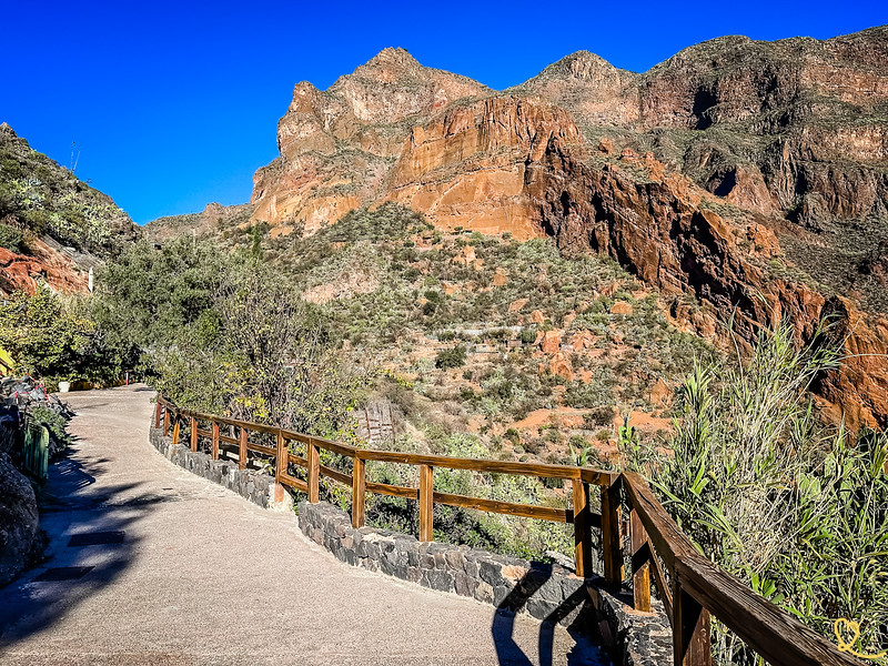 Barranco de Guayadeque — ścieżka spacerowa