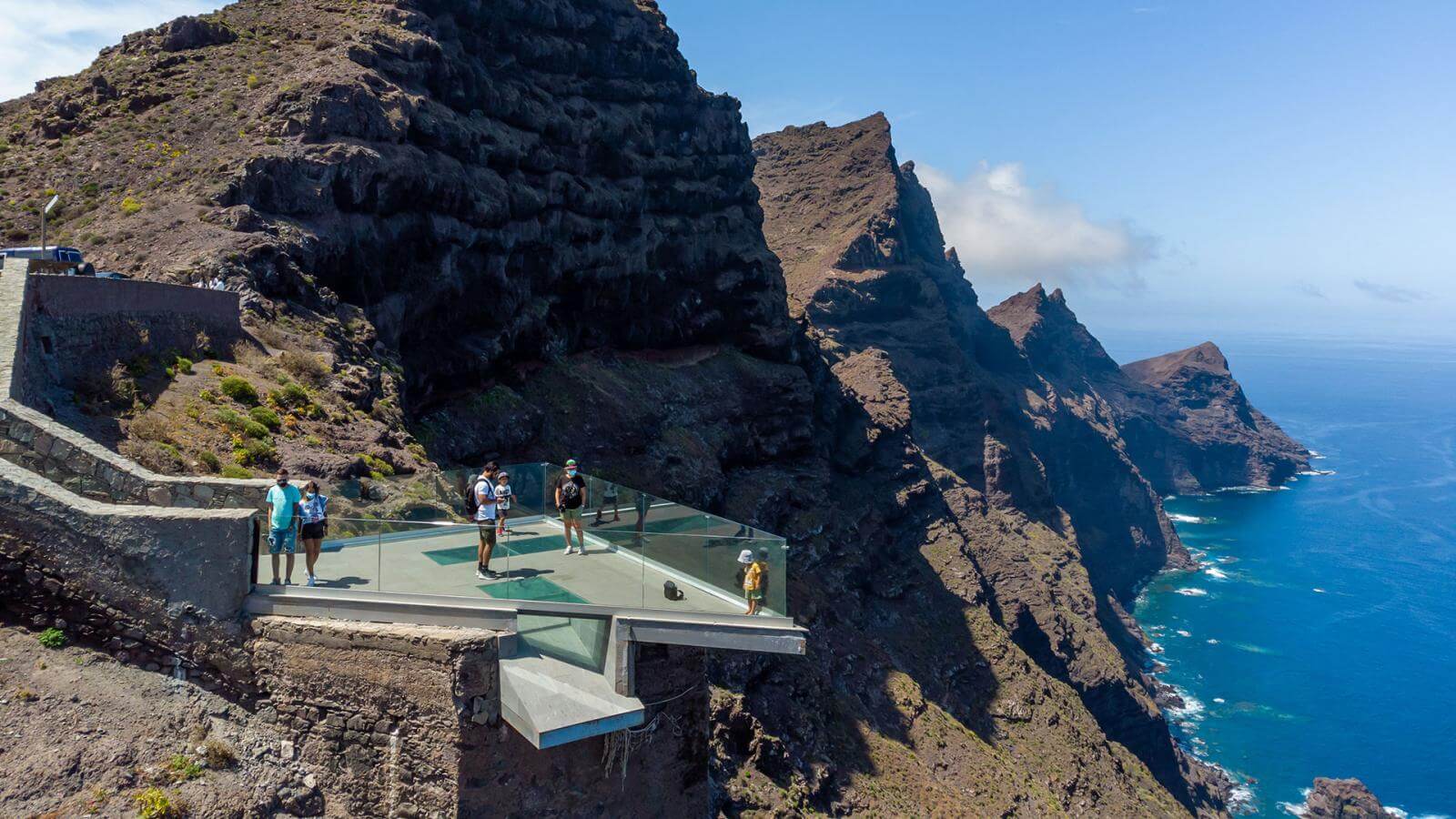 Mirador del Balcón — punkt widokowy na zachodnim wybrzeżu